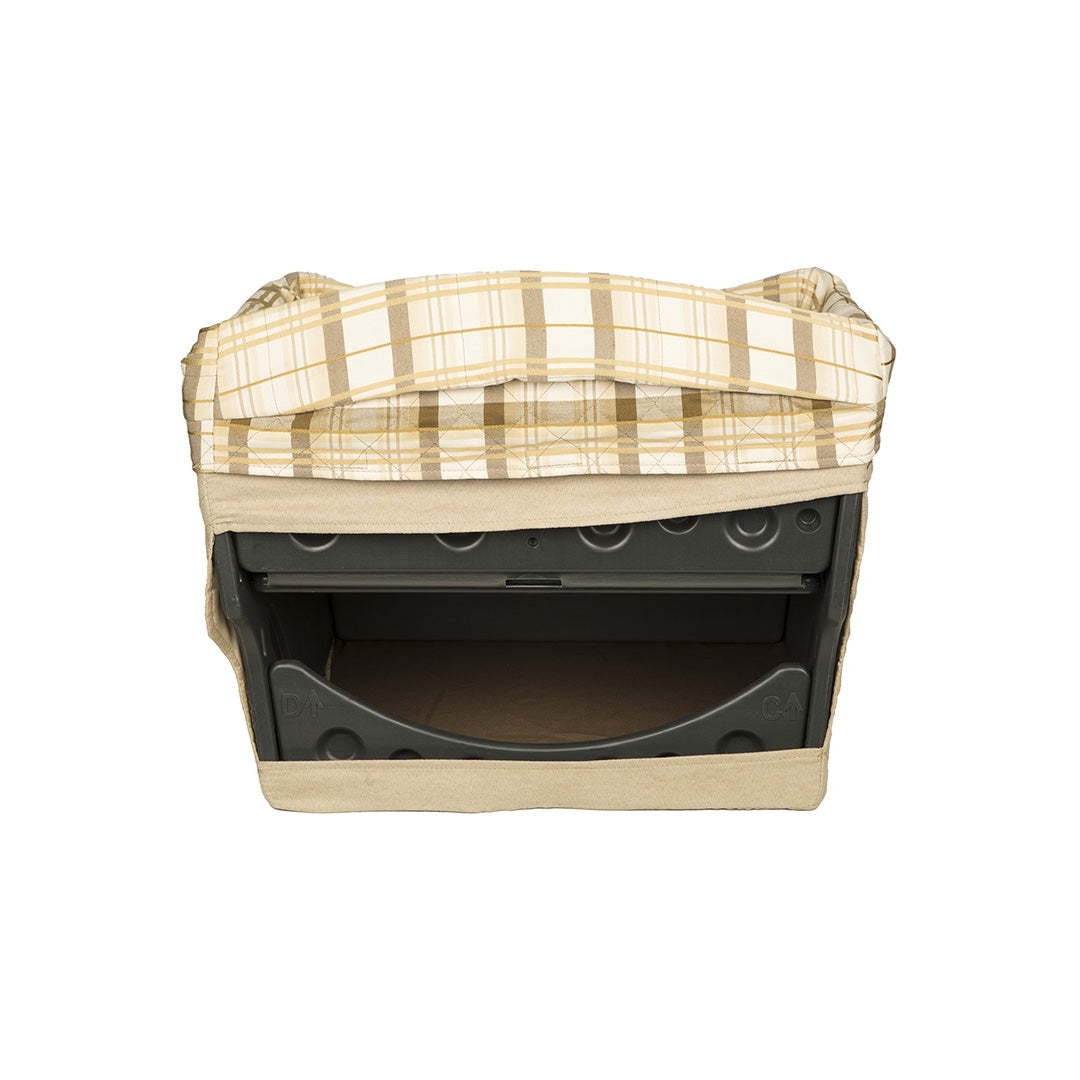Petsafe Happy Ride Quilted Dog Safety Seat Tan