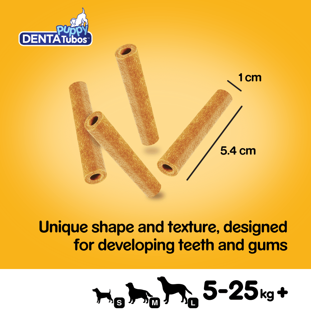 Pedigree Dentatubos Puppy Treats 3 sticks