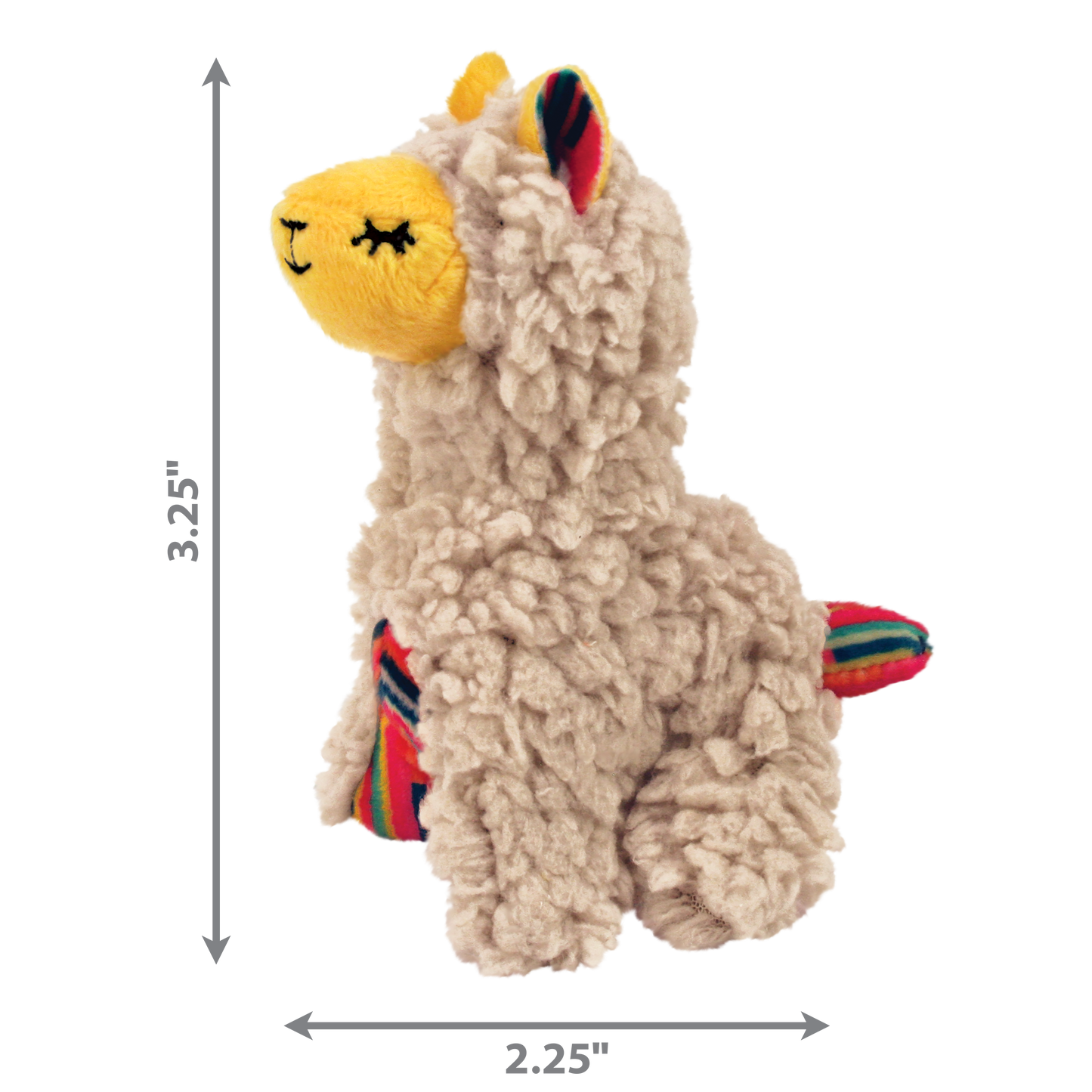 KONG Softies Buzzy Dog Toy Llama
