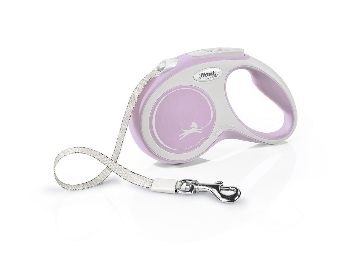 Flexi New Comfort S Tape Dog Lead 5m
