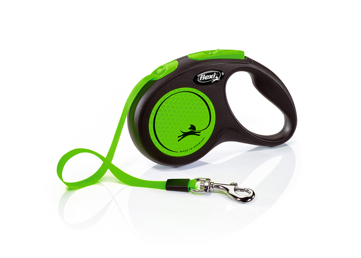 Flexi New Neon S Tape Dog Lead 5m