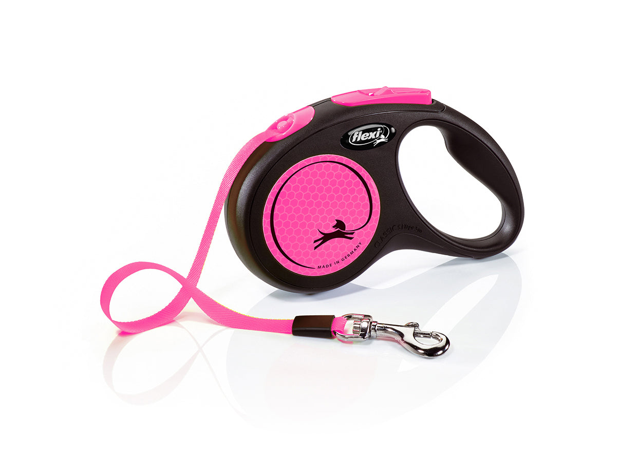 Flexi New Neon S Tape Dog Lead 5m