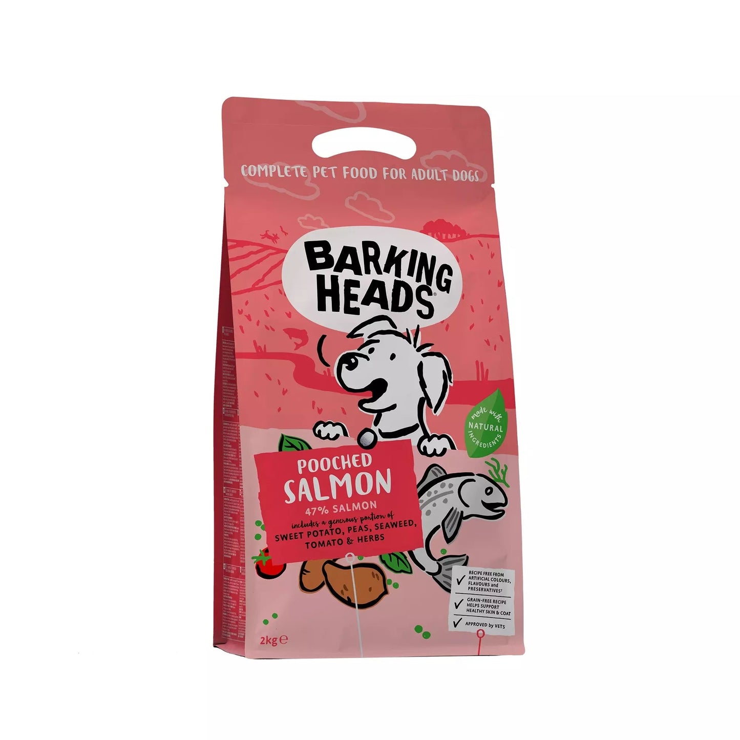 Barking Heads Pooched Salmon Adult Dry Dog Food