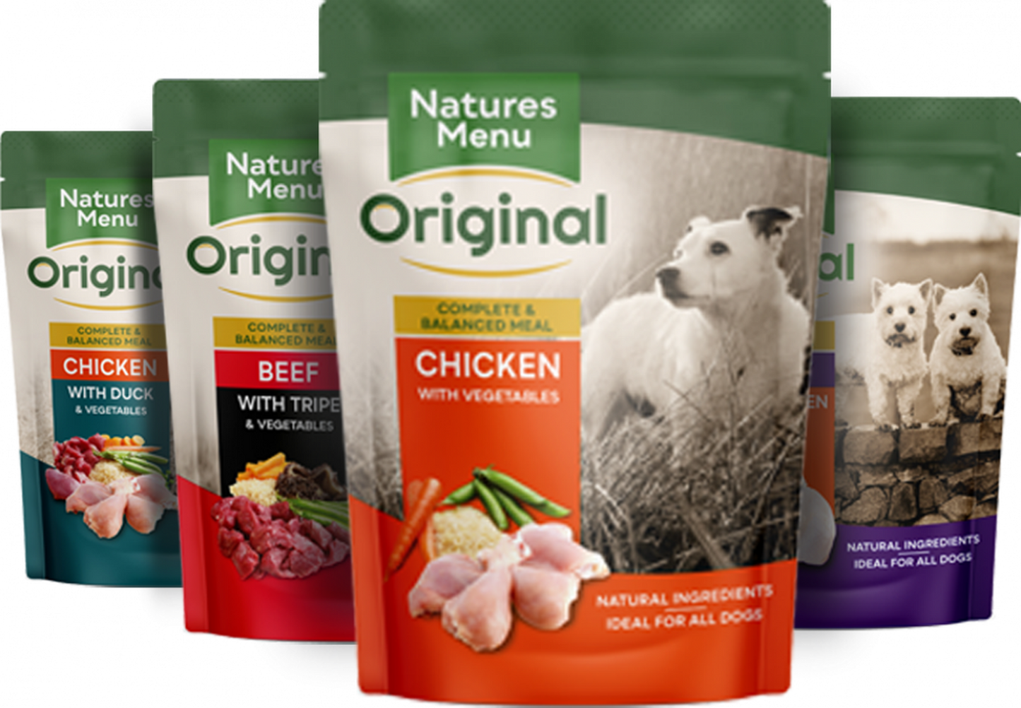 Natures Menu Original Multipack Wet Dog Food 8 x 300g