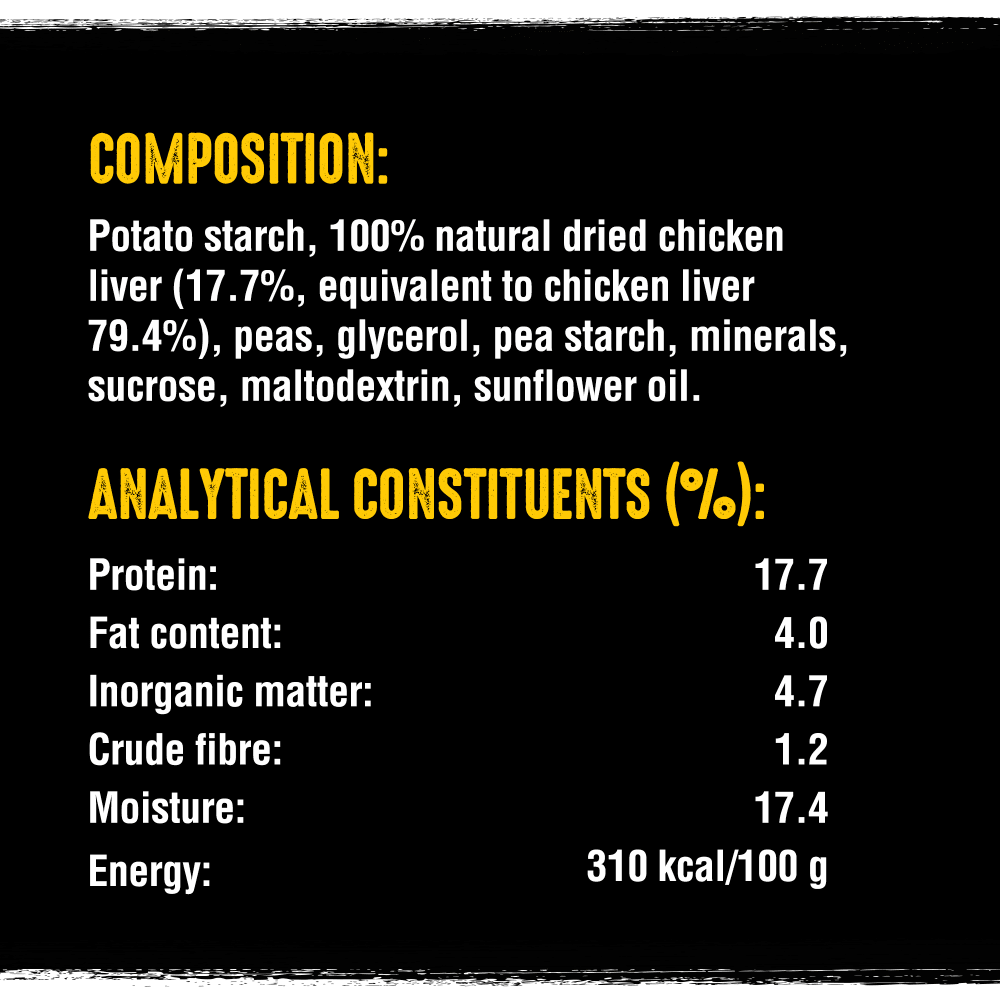 Crave Protein Bars With Chicken Dog Treats 76g