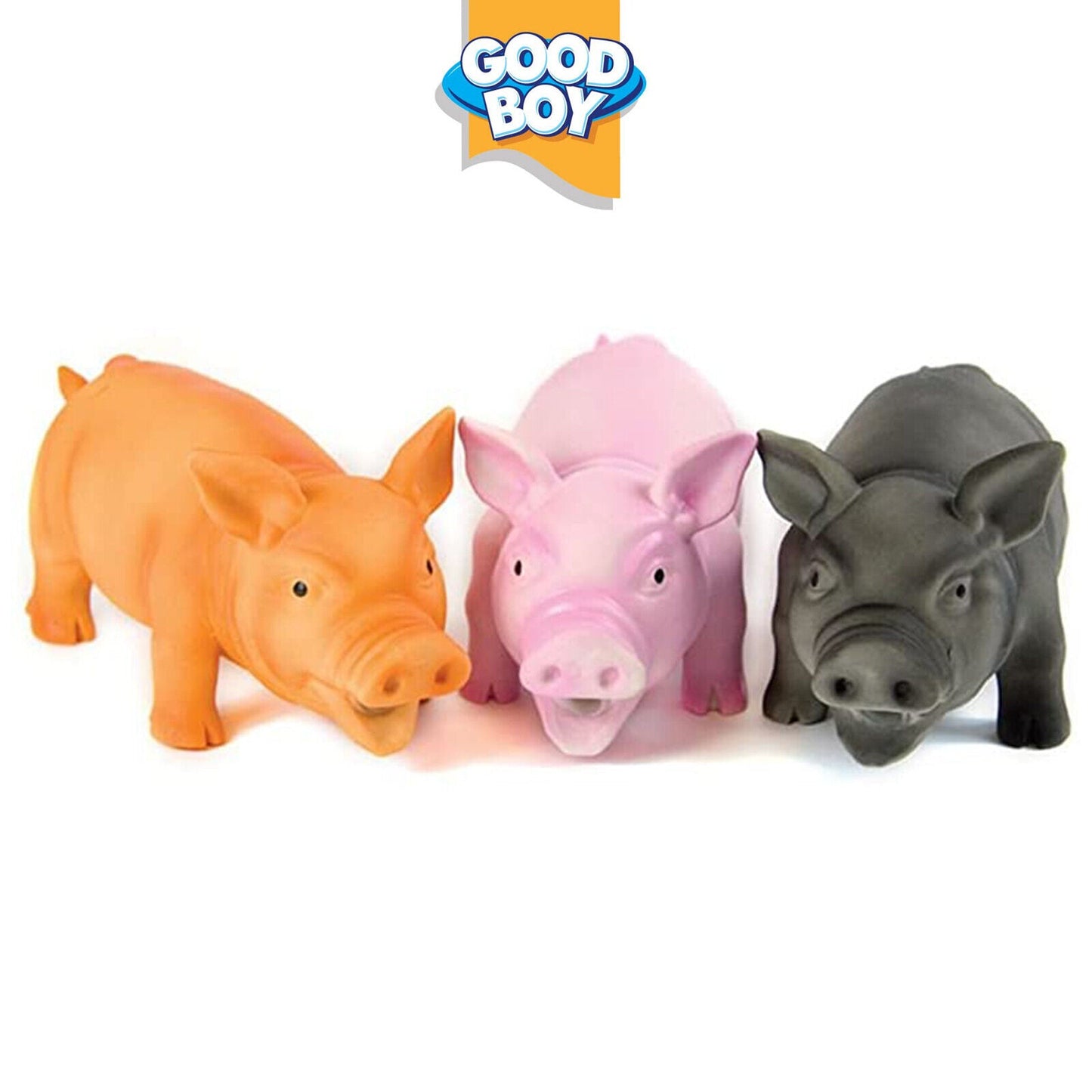 Good Boy Piglet Pals Latex Foam Dog Toy 1 piece