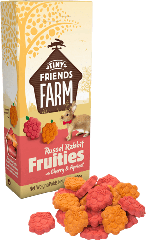 Supreme Tiny Friends Farm Russel Rabbit Food Fruities 120g