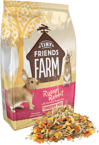 Supreme Tiny Friends Farm Russel Rabbit Food Timothy Mix 2.5kg