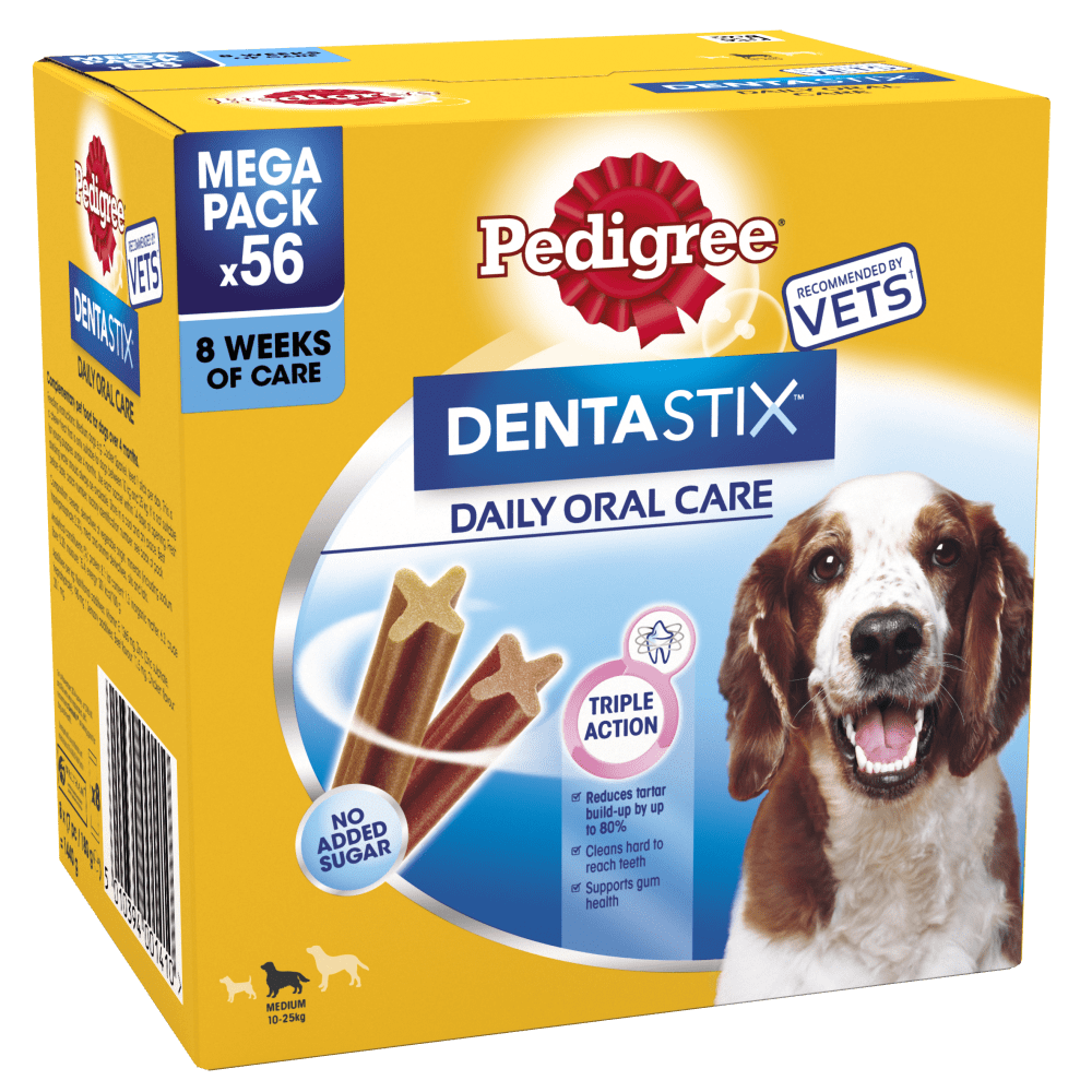 Pedigree Dentastix Daily Dental Chews Medium Dog Treats