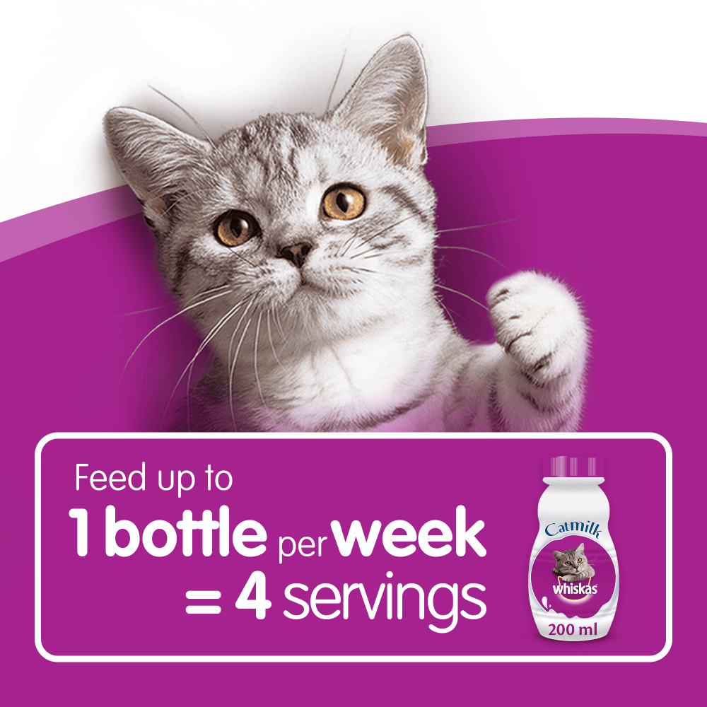 Whiskas Cat Milk 3 x 200ml