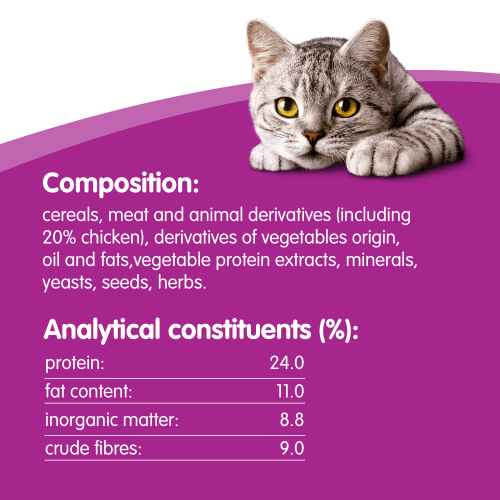 Whiskas Dentabites with Chicken Adult Cat Dental Treats 50g