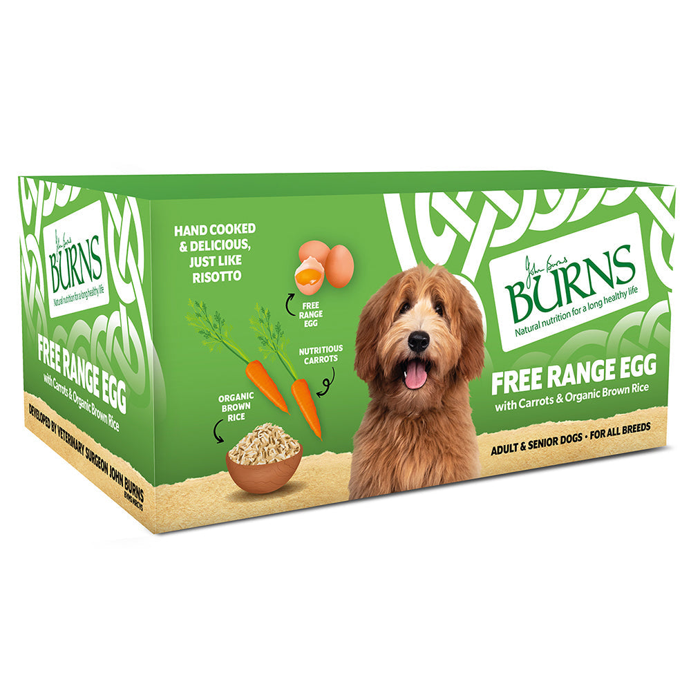 Burns Free Range Egg with Carrots & Brown Rice Wet Dog Food