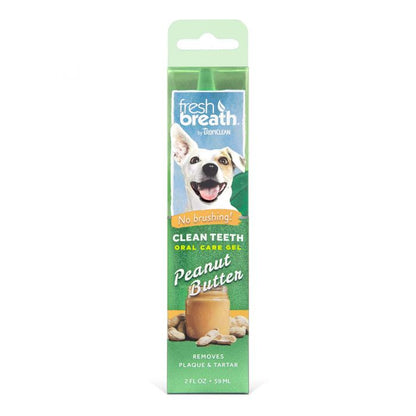 TropiClean Clean Teeth Oral Care Gel Peanut Butter 59ml