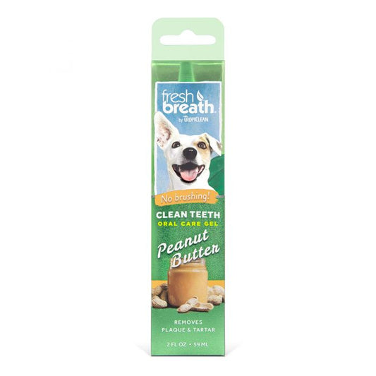TropiClean Clean Teeth Oral Care Gel Peanut Butter 59ml