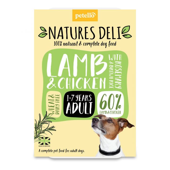 Natures Deli Lamb & Chicken with Rosemary & Brown Rice 400g