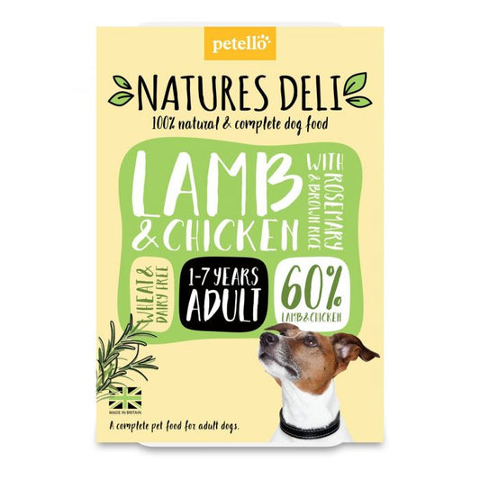Natures Deli Lamb & Chicken with Rosemary & Brown Rice 400g