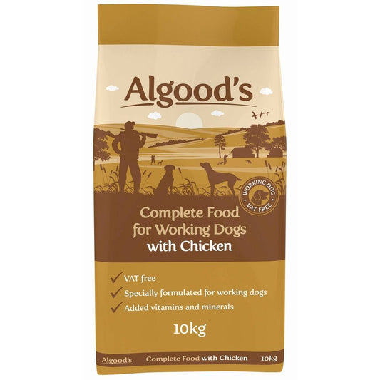 Algood's Chicken Working Dry Dog Food 10kg