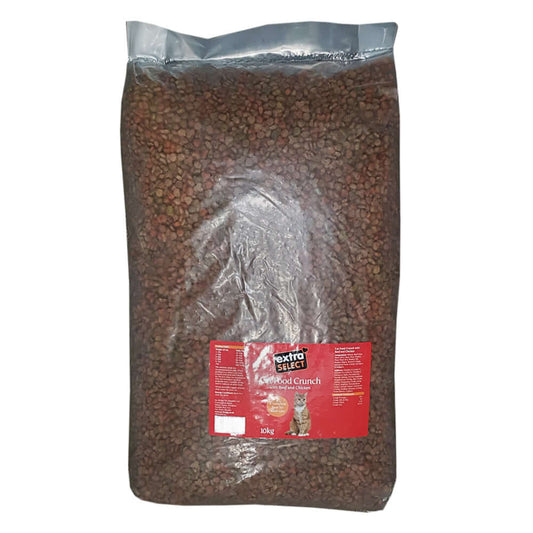 Extra Select Crunch Meat Mix Dry Cat Food 10kg