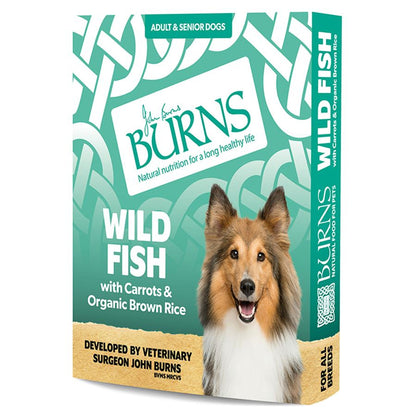 Burns Wild Fish with Carrots & Brown Rice