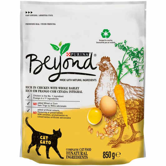 Beyond Simply Dry Cat Chicken 850g