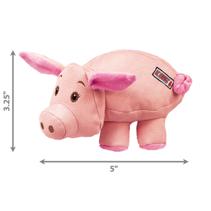 KONG Phatz Pig Dog Toy Small