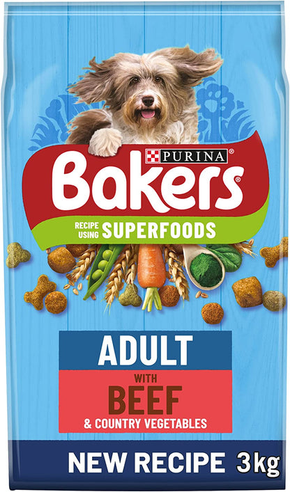 Bakers Adult Beef with Vegetables Dry Dog Food