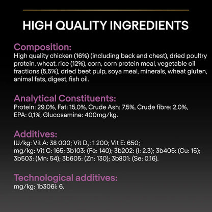 Pro Plan Medium and Large Adult 7+ Age Defence Chicken Dry Dog Food