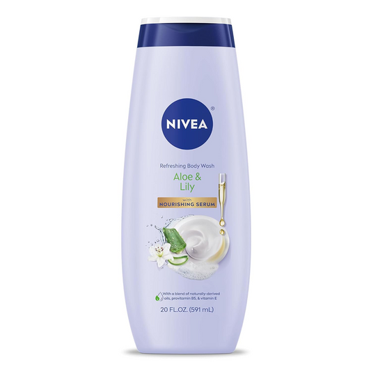 NIVEA Body Wash Aloe and Lily 591 ml