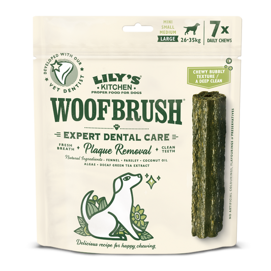 Lily's Kitchen Large Woofbrush Dental Chew (multipack) 7 x 47g