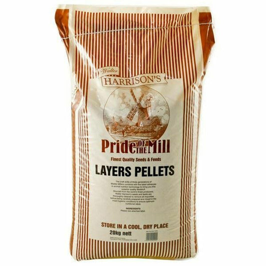 Walter Harrison's Layers Pellets Poultry Food 20kg