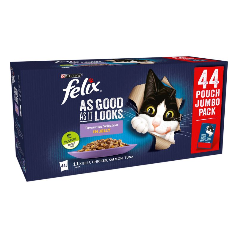 Felix Adult As Good As it Looks Favourites Selection Wet Cat Food