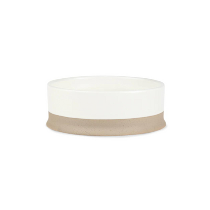 Scruffs Scandi Non Tip Pet Food & Water Bowl Cream 14 x 14 x 5cm | 0.4L