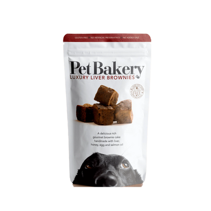 Pet Bakery Luxury Liver Brownie Dog Treats 190g