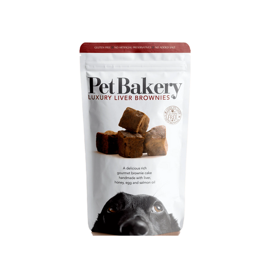 Pet Bakery Luxury Liver Brownie Dog Treats 190g