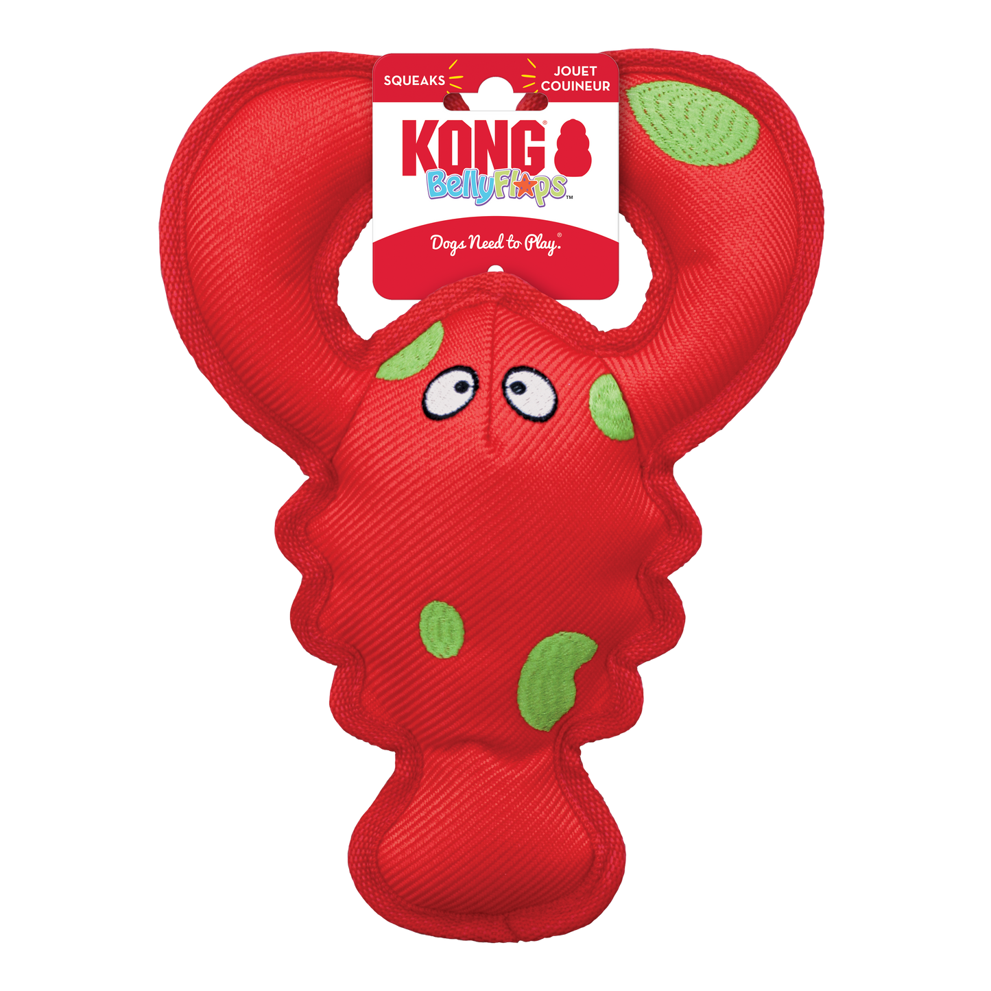 KONG Belly Flops Lobster