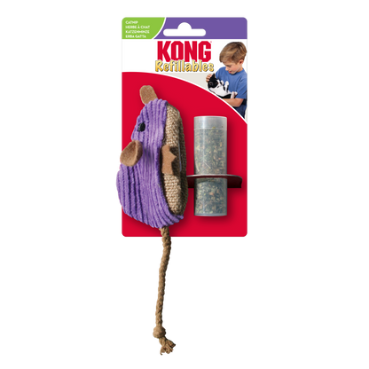 KONG Refillables Corduroy Mouse