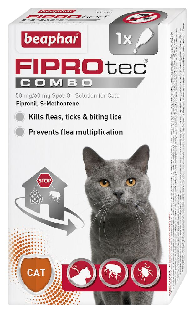 Beaphar FIPROtec COMBO Spot On for Cats 1 pipette