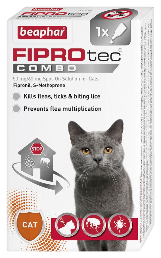 Beaphar FIPROtec COMBO Spot On for Cats 1 pipette