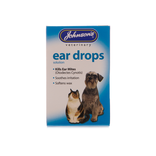 Johnsons Ear Drops for Cats & Dogs 15ml