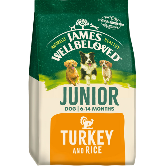 James Wellbeloved Puppy Turkey & Rice Dry Dog Food