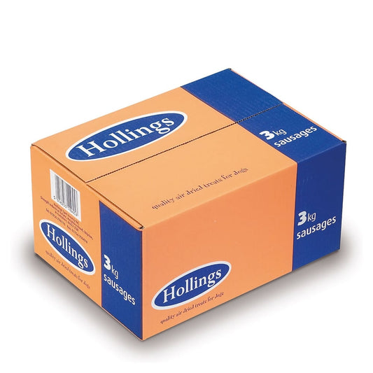 Hollings Dried Sausages Bulk Natural Dog Chews 3kg