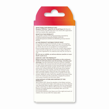 Beaphar FIPROtec Flea & Tick Spot On (2-10kg) 1 pipette