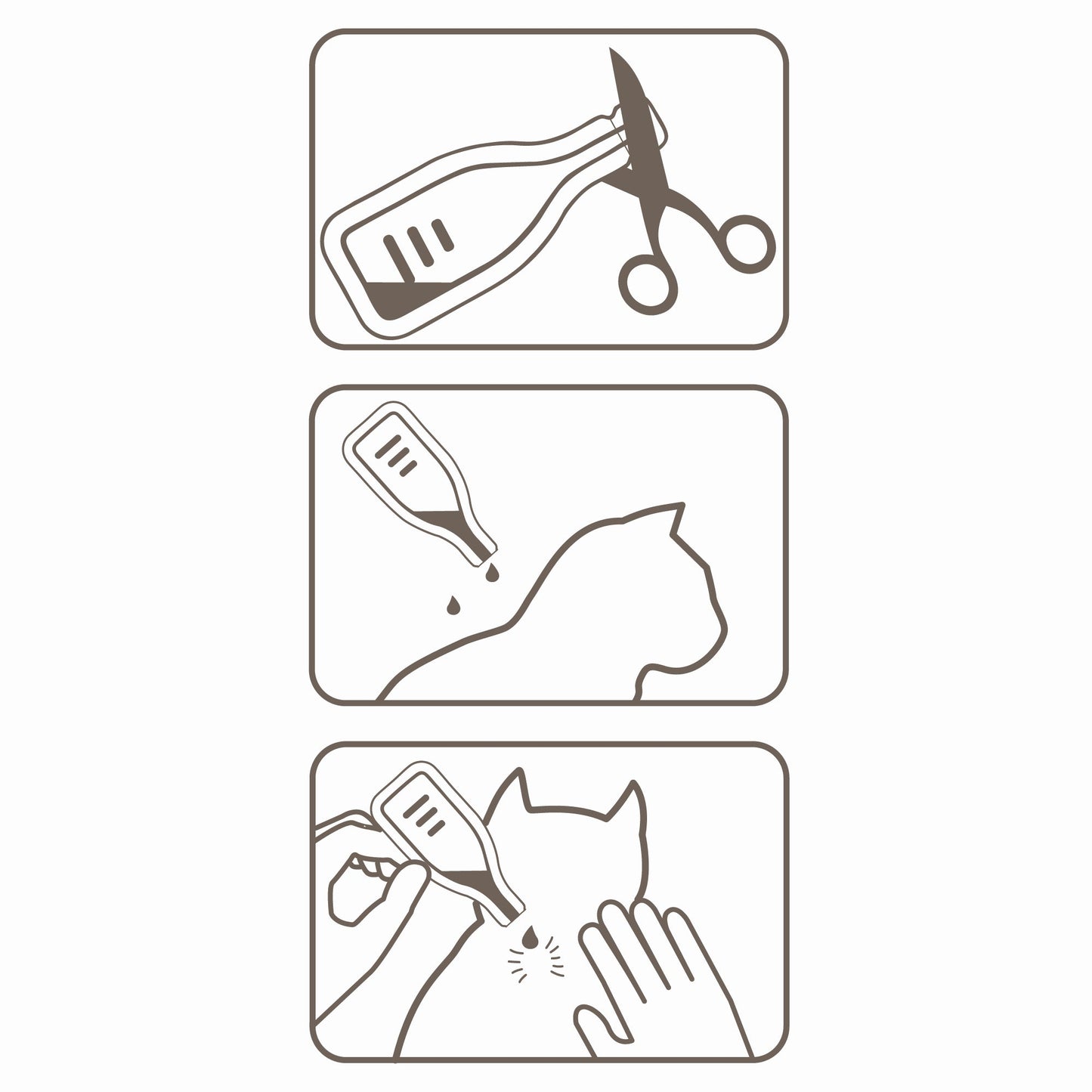 Beaphar FIPROtec Flea & Tick Spot-On for Cats 4 pipettes