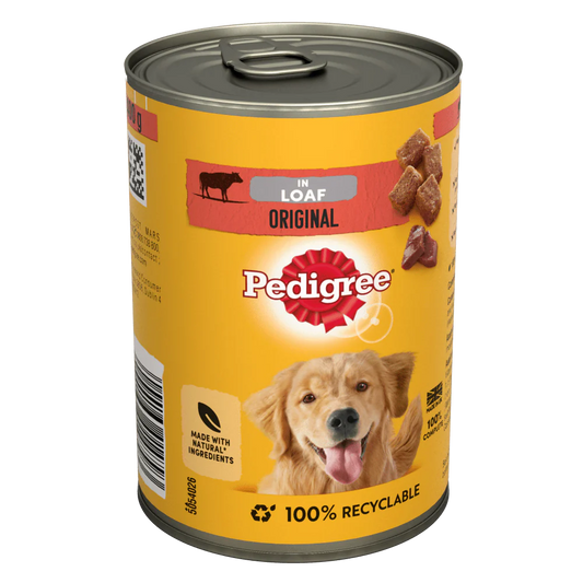 Pedigree Original in Loaf Adult Wet Dog Food 400g