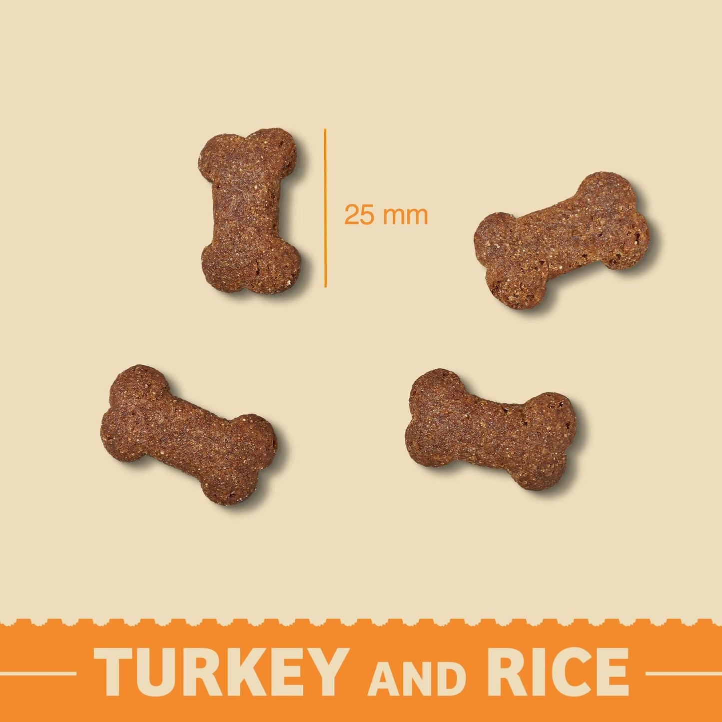 James Wellbeloved Crackerjacks Turkey & Rice Dog Treats