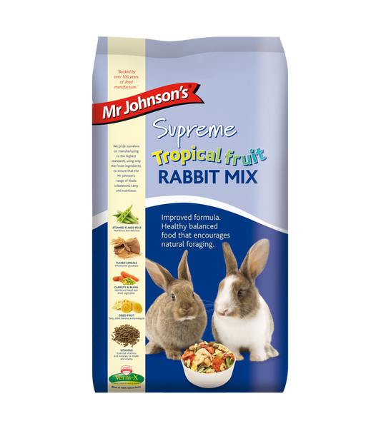 Mr Johnson’s Supreme Tropical Fruit Rabbit Mix Food