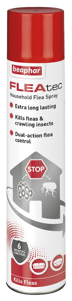 Beaphar FLEAtec Household Flea Spray 600ml