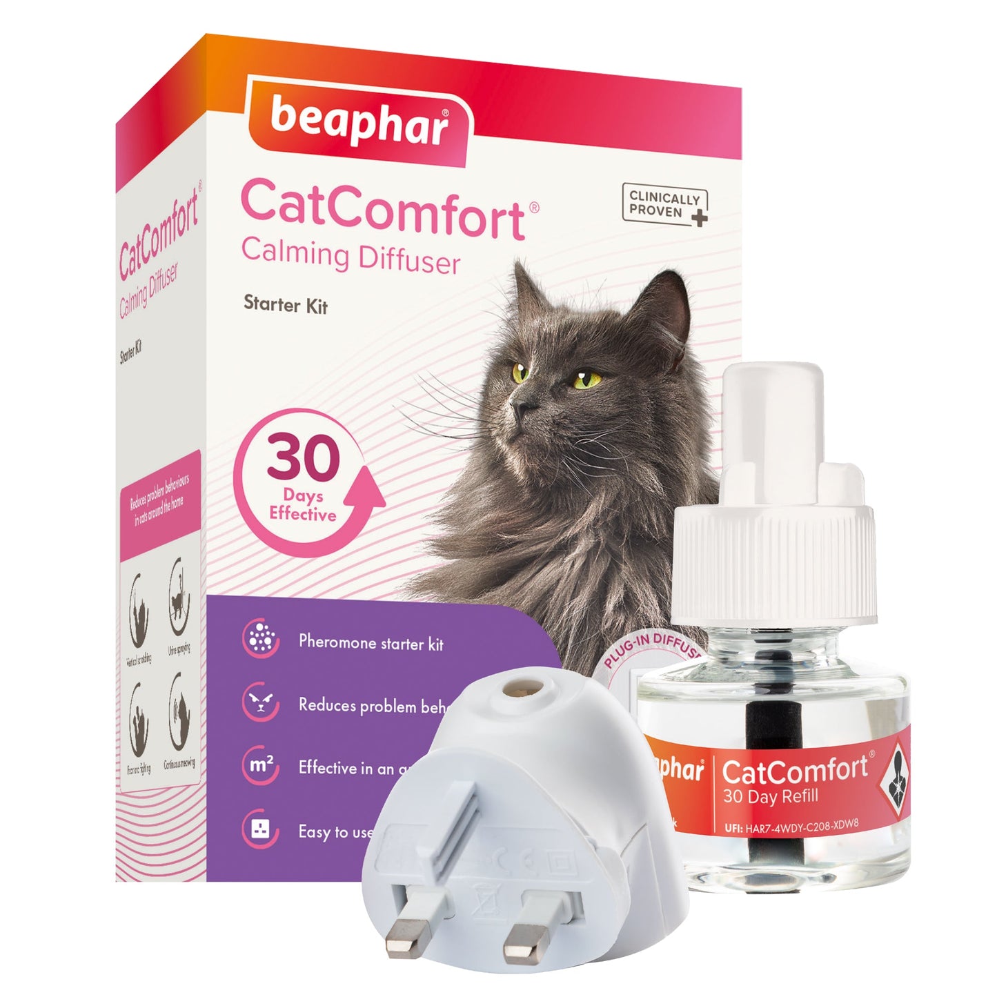 Beaphar CatComfort Calming Diffuser & Plug for Cats 48ml