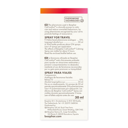 Beaphar CatComfort Calming Spray for Cats 30 ml