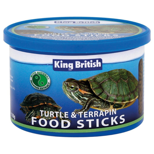 King British Turtle & Terrapin Food Sticks 110g